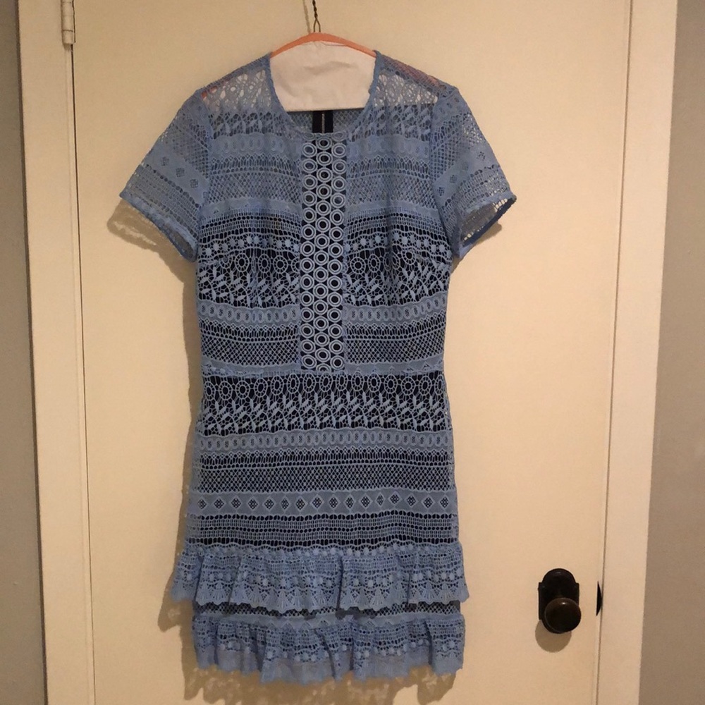 Parker Blue Mini Dress